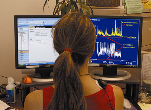MUSCLE BIOFEEDBACK AT THE COMPUTER SUITE